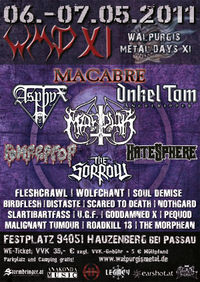 Walpurgis Metal Days XI@Festplatz Hauzenberg