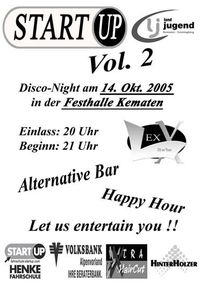 Start Up Vol. 2@Festhalle Kematen/Ybbs