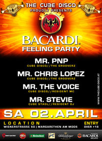 Bacardi Feeling Party@The Cube Disco