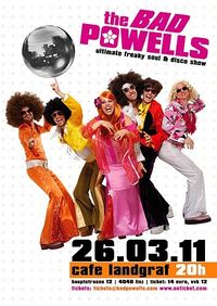 The Bad Powells - the ultimate 70ies freaky soul and disco show@Cafe Landgraf
