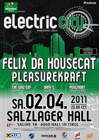 Heineken music presents: Electric City@Salzlager hall