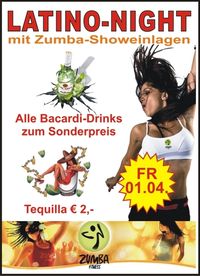 Latino-Night mit Zumba-Showeinlagen