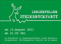 Steinbruchparty Lengenfeld