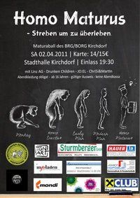 Homo Maturus - Maturaball des Brg/Borg Kirchdorf@Stadthalle/Bundesschulzentrum Kirchdorf an der Krems