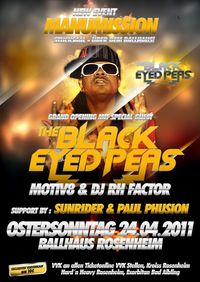 Black Eyed Peas - DJ MOTIV8 and RH Factor@Ballhaus Rosenheim