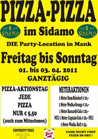 Pizza-Pizza im Sidamo@Cafe Sidamo Mank