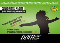 Students Night@DOMA Cafe Bar