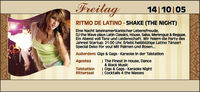 Ritmo de Latino - Shake (the Night)@Musikpark-A1