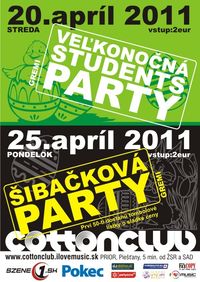 Veľkonočná Students Party@Cotton Club