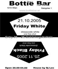 Friday white@Bottle Bar