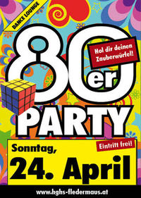 80er Party@Fledermaus Enzenkirchen