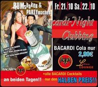 Bacardi Night Clubbing@Amadeus Dancefactory