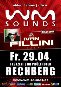 WM-Sounds Rechberg mit Ivan Fillini@Rechberg