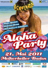 Aloha Party@Melkerkeller Baden