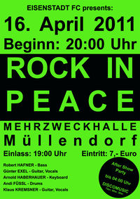 Rock in Peace@Mehrzweckhalle Müllendorf