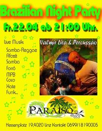 Brazilian Night Party @ Paraiso - Linz@Paraiso Musicpub