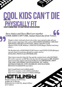 Physically F!T presents Cool Kids can´t die