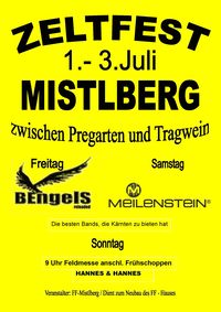 Zeltfest Mistlberg@Zeltfest Mistlberg