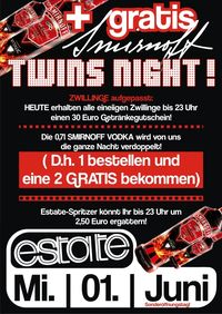 Smirnoff Twins Night@Club Estate