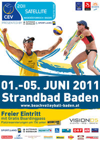 Beachvolleyball CEV Satellite presented by Autohaus Bierbaum & Sportland.NÖ@Strandbad