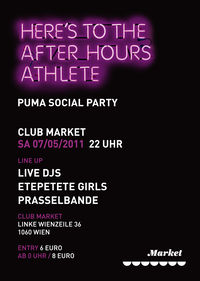 PUMA social presents "Here`s to the after hours athlete" party@MARKET