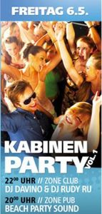 Kabinen Party Vol.1 @ Zone Club@Zone Club