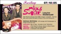 Milk & Sugar@Musikpark-A1