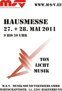 Hausmesse 2011@M.S.V. Musik-Sound-Vertriebs GmbH