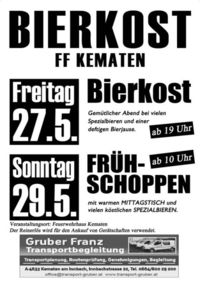 Bierkost Frühschoppen@FF Kematen