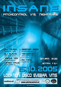 Insane - Pitchcontrol vs. Nightmare@Evebar Vitis