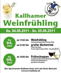 Kallhamer Weinfrühling@Sportplatz Kallham