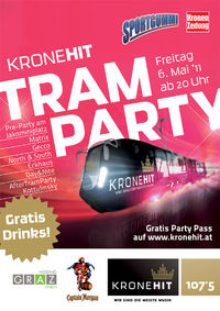 Kronehit Tram Party@Club Matrix