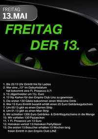 Freitag der 13.@Empire