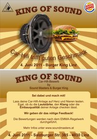 King of Sound@Burger King Linz