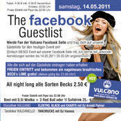 The facebook Guestlist @ Vulcano@Vulcano