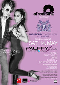Afrodisiac - The Priority Concept Club Night@Palffy Club