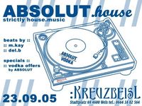 Absolut.house@Kreuzbeisl