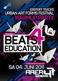 URBAN ART FORMS Festival Preparty@Area 47