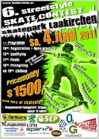 6. Streetstyle Skate Contest@Skatepark Laakirchen