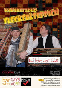 Kabarettduo Fleckerlteppich - Es lebe der Chat@Bar Wien