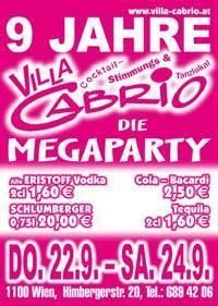 9 Jahre Villa Cabrio@Villa Cabrio