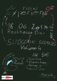 Subsonic Sounds Vol. 4 - a new experience!@Rockhouse-Bar