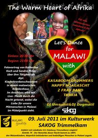 Let's dance for Malawi@Kulturwerk Sakog