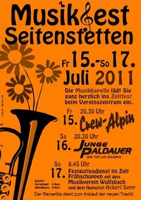 Musikfest Seitenstetten@Vereinszentrum