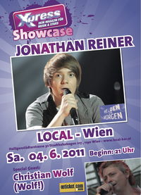 xpress presents Jonathan Reiner (Helden von Morgen), support: Christian Wolf (Wolf!)@local