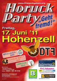 Horuckparty geht Fremd 2011@Festzelt