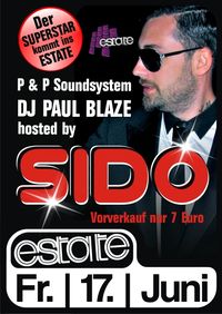 Sido live@Club Estate