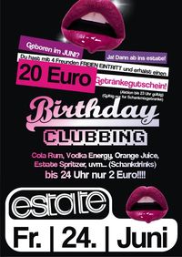 Birthday Clubbing@Club Estate