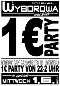 "1 € PARTY"