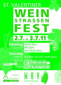 Weinstraßenfest@Friedhofstraße beim Musikheim der Stadtkapelle